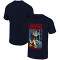 Men's Ripple Junction Steven Rhodes Navy He Sees You While You're Sleeping Holiday Graphic T-Shirt