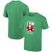 Men's Ripple Junction Heather Kelly Green The Office Holiday Graphic T-Shirt