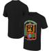 Men's Ripple Junction Steven Rhodes Black Smells Like Christmas Holiday Graphic T-Shirt