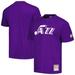 Men's Mitchell & Ness Purple Utah Jazz Hardwood Classics Nights Premium T-Shirt
