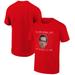 Men's Ripple Junction Red The Office Michael Scott Holiday Graphic T-Shirt