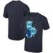 Men's Ripple Junction Heather Navy Elf Bye Buddy Holiday Graphic T-Shirt