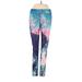 Reebok Active Pants - High Rise: Blue Activewear - Women's Size Small