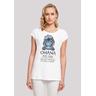 T-Shirt F4NT4STIC ""Disney Lilo & Stitch Ohana Means Family"" Gr. XS, weiß Damen Shirts Premium Qualität