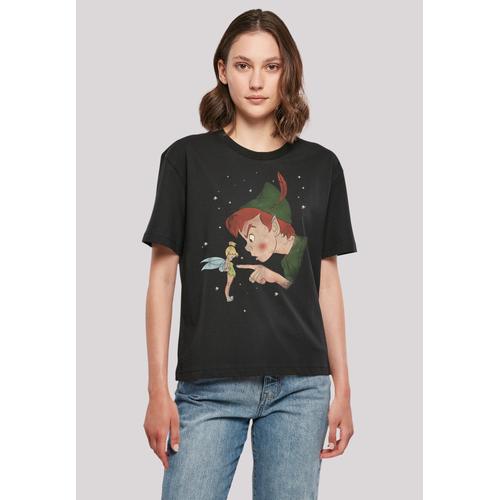 „T-Shirt F4NT4STIC „“Disney Peter Pan Tinkerbell Hey You““ Gr. 3XL, schwarz Damen Shirts Jersey Premium Qualität“