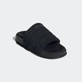 Badesandale ADIDAS ORIGINALS "ADILETTE ESSENTIAL W" Gr. 39, schwarz (core black, core black) Schuhe Strandschuhe