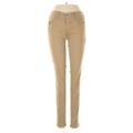 American Eagle Outfitters Jeans - High Rise Skinny Leg Denim: Tan Bottoms - Women's Size 0 - Medium Wash