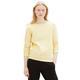 Sweatshirt TOM TAILOR DENIM Gr. L, gelb (light yellow) Damen Sweatshirts