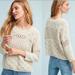 Anthropologie Sweaters | Anthropologie Moth Chunky Chenille Knit Sweater | Color: Cream | Size: S