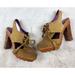 Coach Shoes | Coach Poppy Suede Rena Platform Clog 8b | Color: Tan | Size: 8