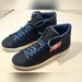 Converse Shoes | Converse All Star Shoes Unisex Men 10 Women 11.5 Blue High Top Lunarlon Leather | Color: Blue | Size: 10