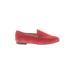 J.Crew Flats: Red Print Shoes - Women's Size 6 - Almond Toe