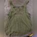 American Eagle Outfitters Tops | Flowy, American Eagle Tank Top With Lace Top | Color: Green | Size: S