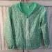 Columbia Jackets & Coats | Columbia, Girls Lightweight Green Floral Reversible Jacket. Size Medium. 10/12 | Color: Green | Size: Mg