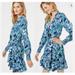 Lilly Pulitzer Dresses | Lilly Pulitzer Cristiana Stretch Dress High Navy Take It Or Leaf It Size 10, New | Color: Blue/Green | Size: 10