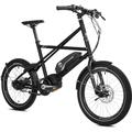 TechniBike UTY 8 by Cooper Bikes – 20 Zoll Ultrakompaktes, one size fits all, E-Bike mit Stahlrahmen, Shimano Nexus 8-Gang Nabenschaltung, Shimano E6100, Dark Thunder