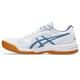 ASICS Men's Upcourt 5 Volleyball Shoes, White/Denim Blue, 8 UK