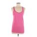 Under Armour Active Tank Top: Pink Activewear - Women's Size Medium