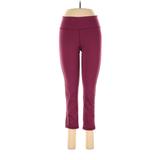 Active by Old Navy Active Pants - Mid/Reg Rise: Burgundy Activewear - Women's Size Medium Tall