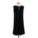 H&M Casual Dress - Shift: Black Solid Dresses - Women's Size X-Small