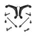 2001-2010 GMC Sierra 2500 HD Front Control Arm Ball Joint Tie Rod End Kit - TRQ