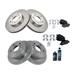 2002-2006 Toyota Camry Front and Rear Brake Pad and Rotor Kit - TRQ BKA15804