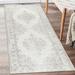 White 96 x 30 x 0.25 in Living Room Area Rug - White 96 x 30 x 0.25 in Area Rug - Bungalow Rose Sabrenna Machine Washable Area Rug Living Room Bedroom Bathroom Kitchen Non Slip Stain Resistant | Wayfair