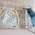 Sac à langer pour maman et bébé avec imprimé floral pour poussette sèche sac de transport pour