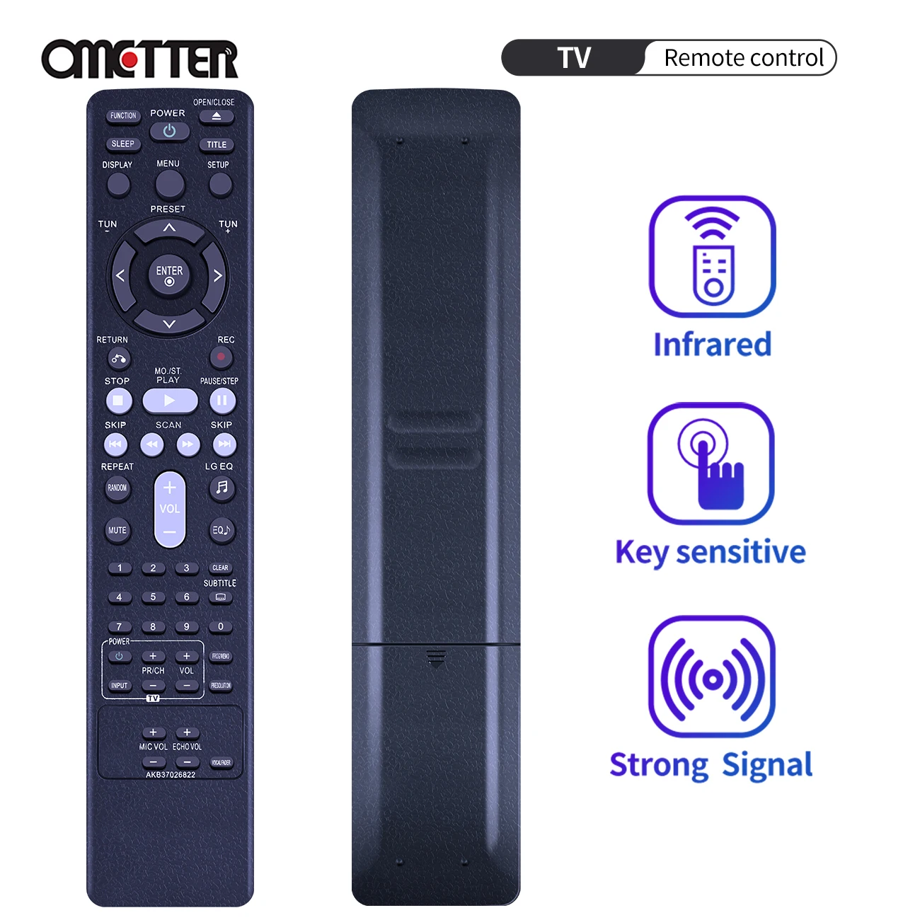 Nuovo AKB 37026822 per il sistema Home Theatre Blu-ray DVD con telecomando HT503SH HT503SH-AM HT303SU HT503THW