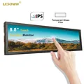 LESOWN Touch Screen capacitivo Monitor portatile a striscia lunga 8.8 pollici 480x1920 IPS Bar LCD secondo schermo HDMI Aida64 Sub Display