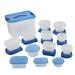 92-Piece Food Storage Container Set with Vented Lids