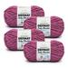 BernatÂ® Baby Blanket Sparkleâ„¢ #6 Super Bulky Polyester Yarn Fresia 10.5oz/300g 220 Yards (4 Pack)