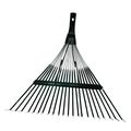 SunniMix Garden Leaf Rake Durable Lightweight Lawn Rake Head for RV Gardening Camping