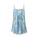 Herrnalise Women s Summer Floral Print Dress Women Casual V-Neck Sleeveless Bandage Stripe Printing Loose Vest Sling Dress