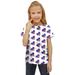 Kids Toddler Children Unisex Spring Summer Active Fashion Daily Daily Indoor Outdoor Print Short Sleeve Tops American Independence Day Tshirt Clothing Teen Girl Trendy Clothes Falls Creek Coat Girls