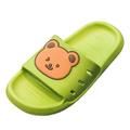 Wilucolt Girls Slippers Fashion Summer Cartoon Indoor Slippers Boys And Girls Thick Bottom Home Slippers Soft Bottom Sandals Light Weight