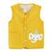 ASFGIMUJ Toddler Jackets For Girls Baby Boys Winter Sleeveless Cartoon Coat Outwear Warm Coat Vest Jacket Double Wearing Elephant Tiger Bear Baby Girl Coat A 2 Years-3 Years