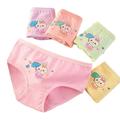 Godderr 5PCS Toddler Baby Girls Classic Underwear Kids Baby Girls Cotton Underwear Comfortable Colour Mix Match Underwear for 2-12Y