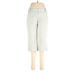 J.Crew Factory Store Khaki Pant: Gray Bottoms - Women's Size 6