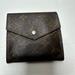 Louis Vuitton Bags | Louis Vuitton Vintage Classic Leather Monogram Elise Trifold Snap Wallet | Color: Brown/Tan | Size: Os