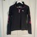 Pink Victoria's Secret Tops | Pink Victoria's Secret Black 1/4 Zip Pullover | Color: Black/Pink | Size: M