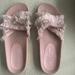 Jessica Simpson Shoes | Jessica Simpson Pink Slide On Sandals | Color: Pink | Size: 6