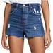 Levi's Shorts | Levi's Ribcage High Rise Jean Shorts Charleston Denim | Color: Blue | Size: Various