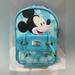 Disney Bags | Nwt-Disney’s Mickey Mouse Blue Mini Backpack | Color: Blue/White | Size: Os