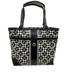 Coach Bags | Coach Chelsea Leather Heritage Stripe Tote Black And White It’s Dirty Inside. | Color: Black/White | Size: Os