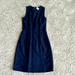 J. Crew Dresses | J Crew 00 Navy Blue Dress Euc | Color: Blue | Size: 00