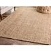 White 180 x 144 x 0.75 in Area Rug - Gracie Oaks Rectangle Alboran Jute/Sisal Area Rug Jute & Sisal | 180 H x 144 W x 0.75 D in | Wayfair