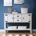 Gracie Oaks Alcimon Sideboard Wood in White | 33.07 H x 48.03 W x 13.87 D in | Wayfair 76FDF7CE9912432F9BF15C05B02594E9