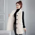 Manteau en émail mi-long pour femme veste à revers pour femme gilet monochrome pour document