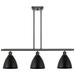 Metal Bristol 36"W 3 Light Matte Black LED Island Light w/ 7.5" B